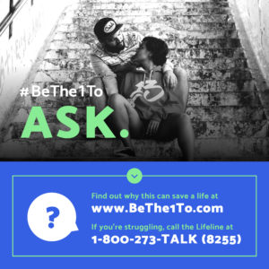 be the one to ask graphic